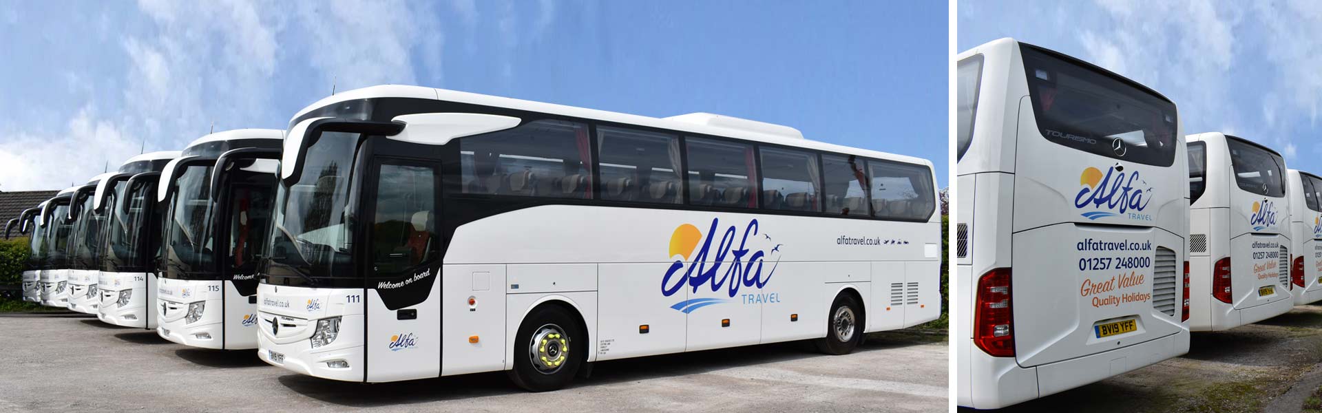 Fleet List Alfa Travel Coach Holidays