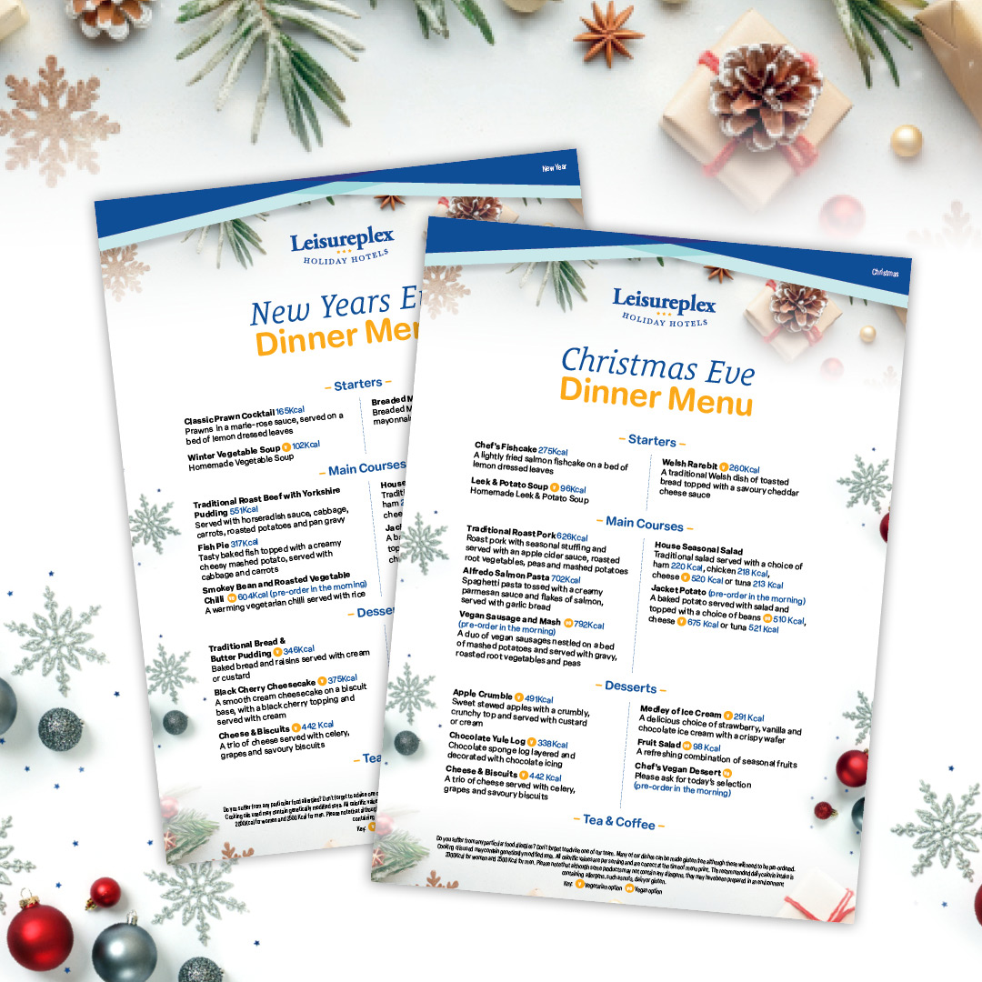 Christmas Menus